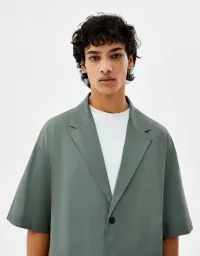 Oversize-Hemd aus Lyocell